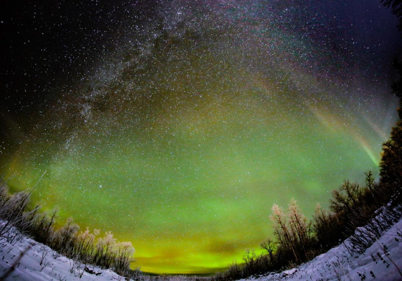 Máttaráhkká Northern Light Lodge Kiruna község Kültér fotó