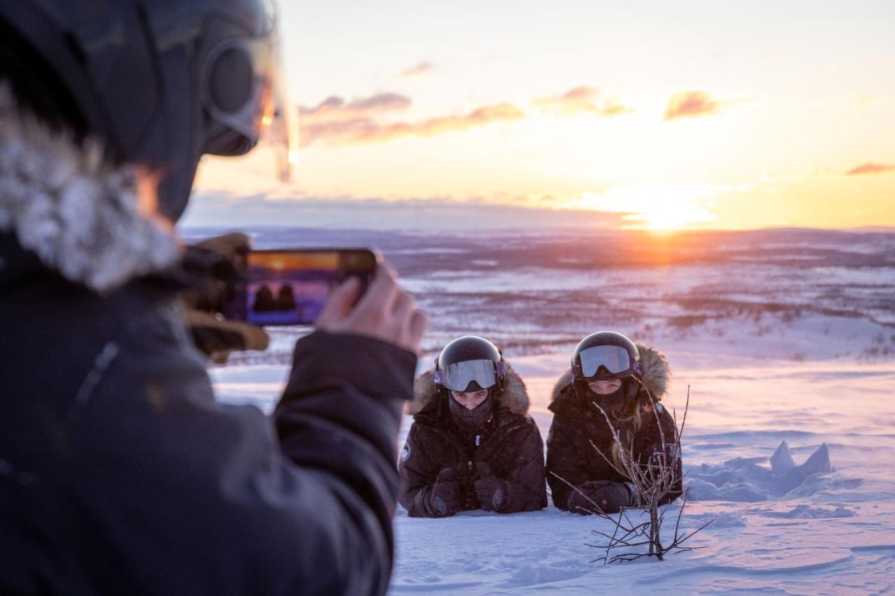 Máttaráhkká Northern Light Lodge Kiruna község Kültér fotó