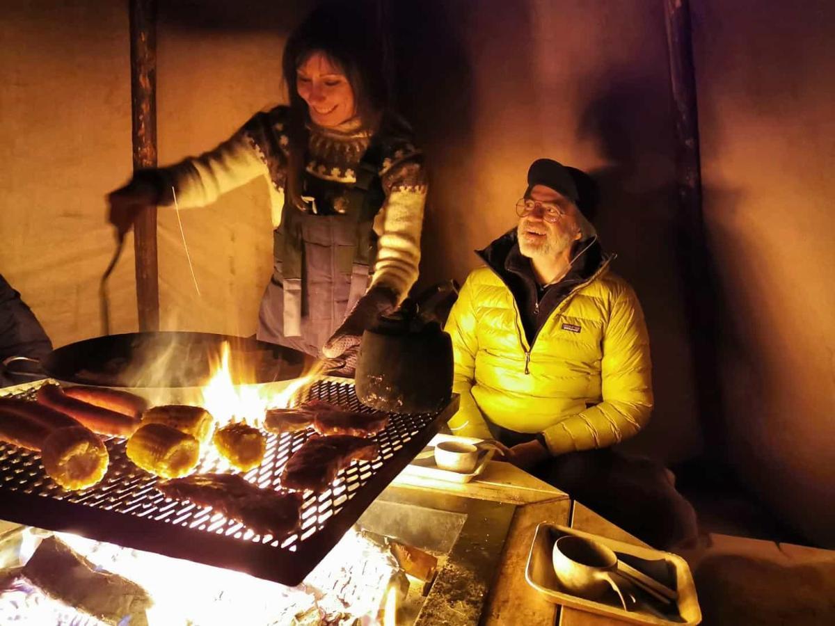Máttaráhkká Northern Light Lodge Kiruna község Kültér fotó